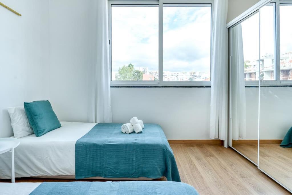 Апартаменты Faro Center With Ac & Wifi Экстерьер фото